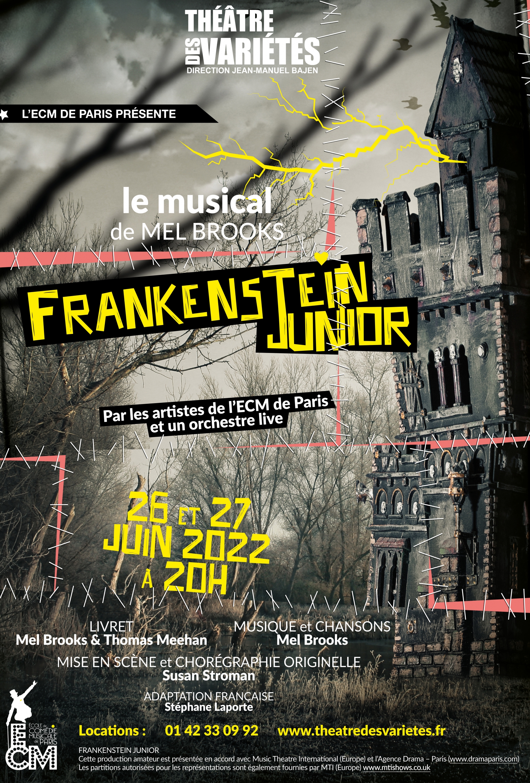 Frankenstein Junior [FINI] - Théâtre des Variétés
