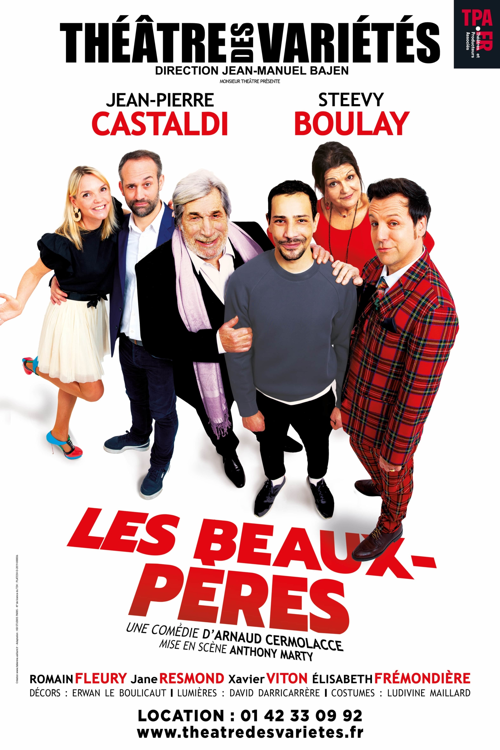 LES BEAUX-PÈRES [FINI] - Théâtre des Variétés